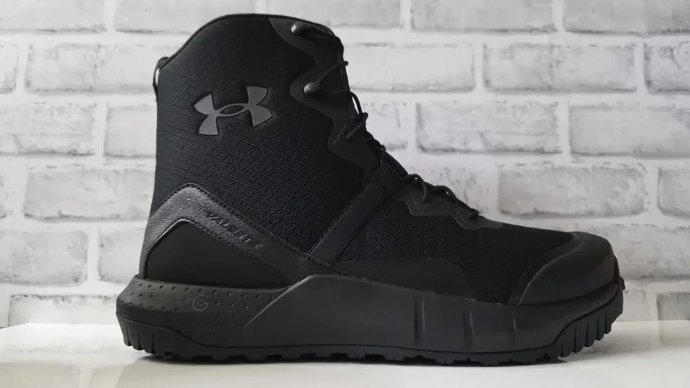 Under Armour UA Micro G Valsetz Shoes Mens Size 14 Black Tactical 3023746-001